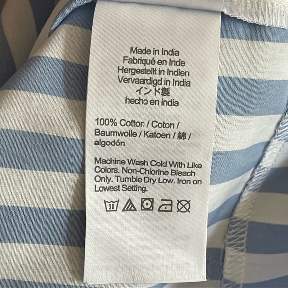 J.Crew Cottage dress in stripe size Small - Picture 5 of 12